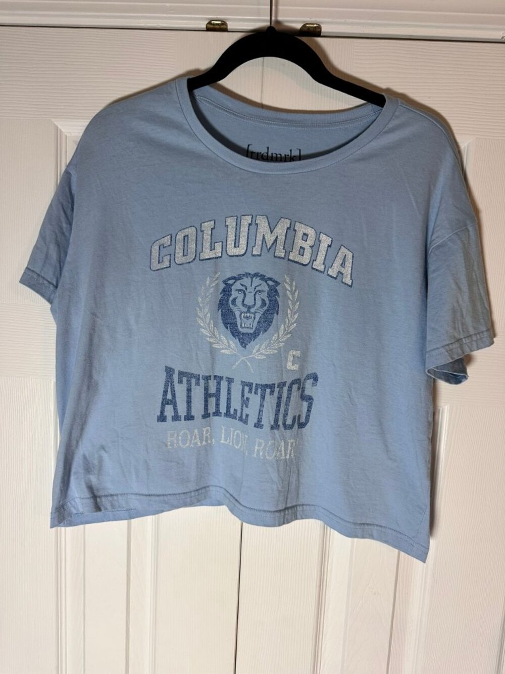 Columbia Athletics Crop Tee XL